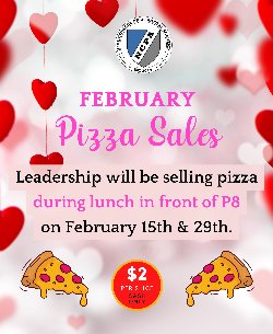 february pizza sales